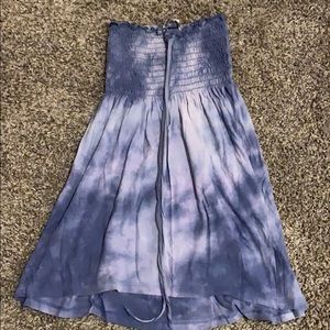 Tie-dye Beach Cover Up